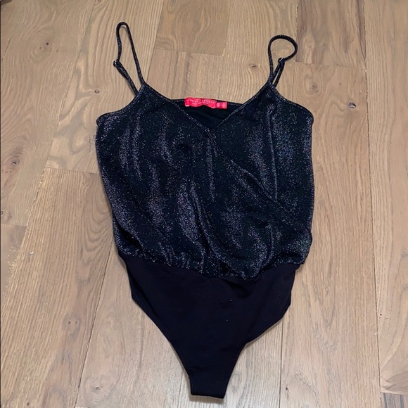 PHILANTHROPY Black Vegas Bodysuit Size Small - Picture 3 of 4